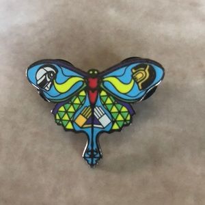 Daft Punk hat pin